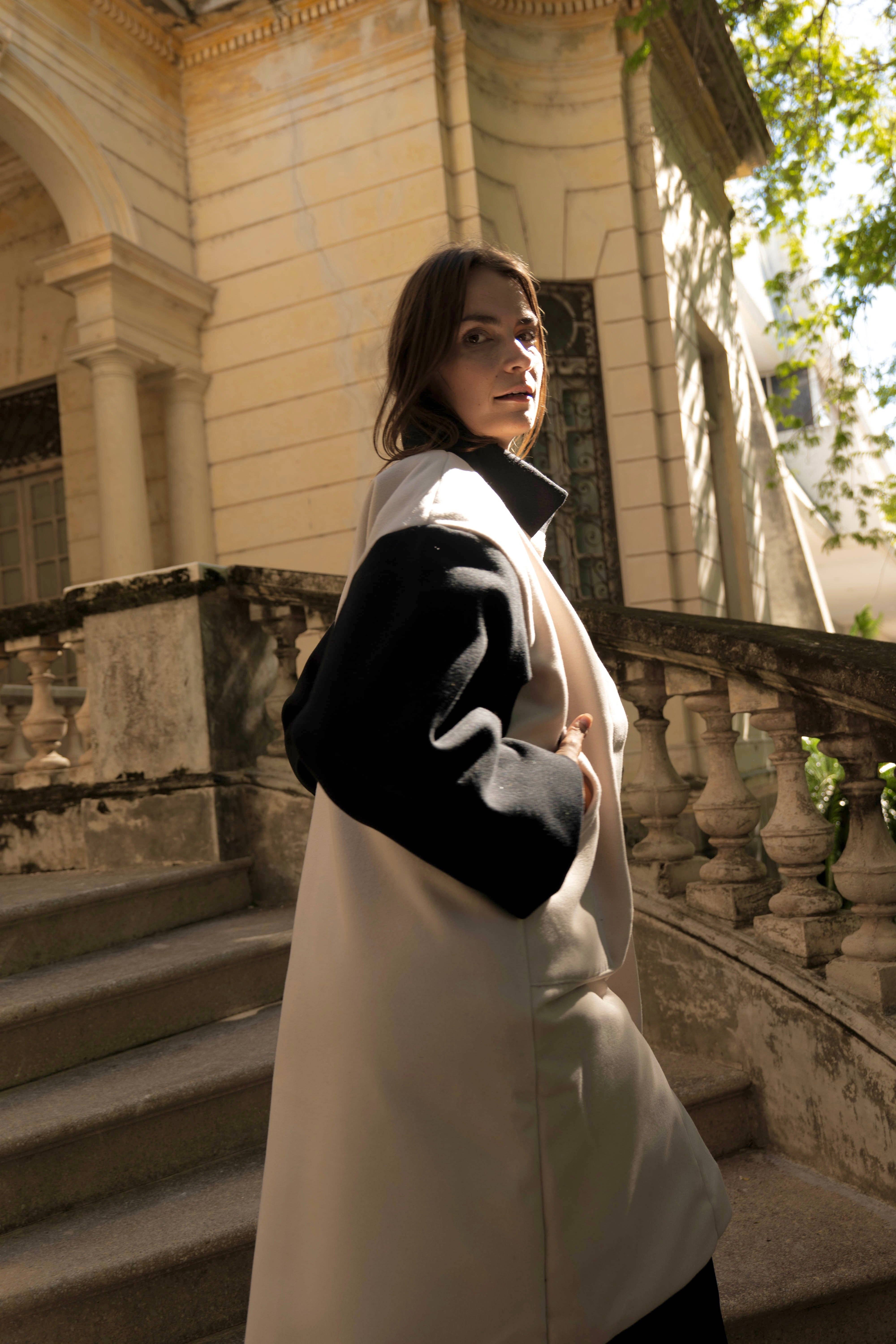 MAS Montreal - Vente Manteau – femme - MANTEAU BABYLON AMANDE ET POIVRE6