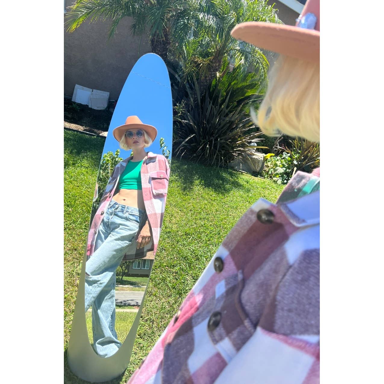 Mapcie – wholesale Jacket – Women's – PLAID SHACKET WITH POCKETS13