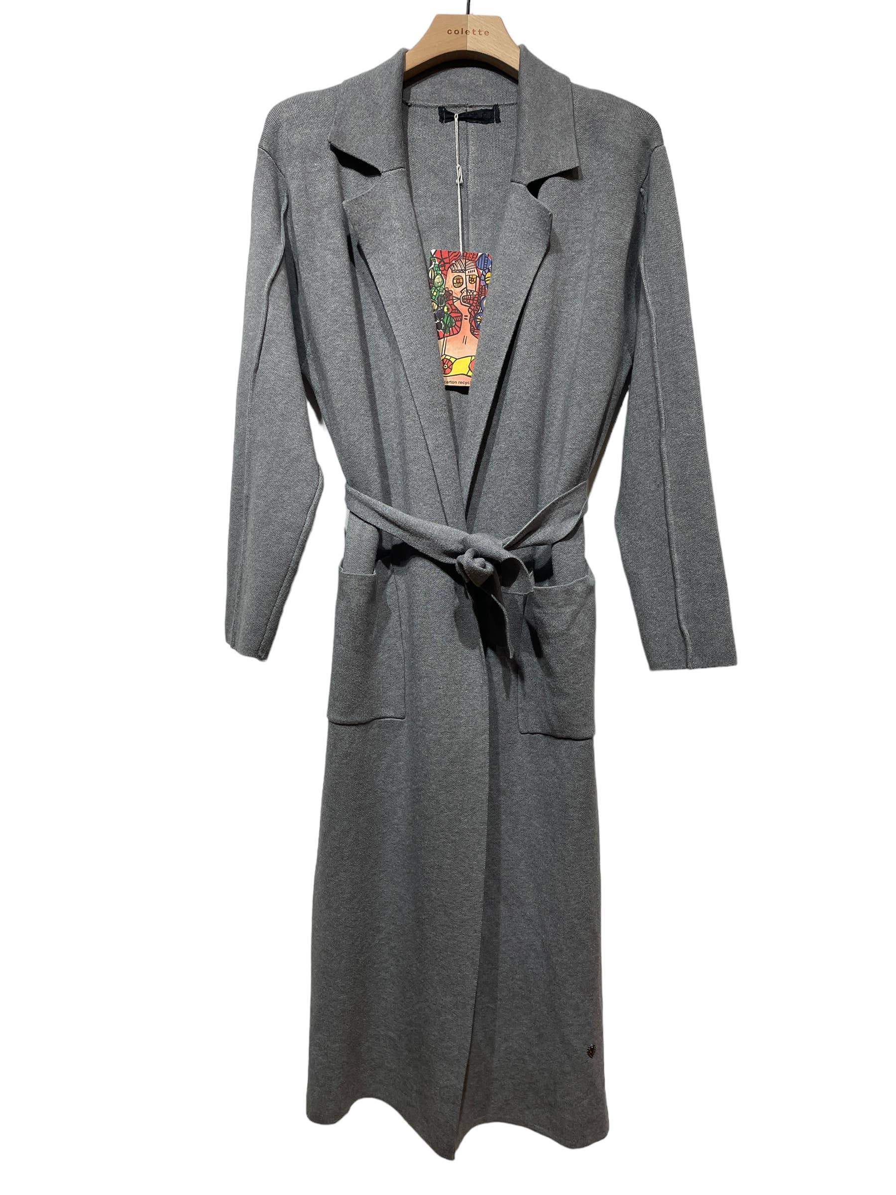 LINEN & COTTON HOUSE - Wholesale Coat - Women's - Classic knitted coat 13103. FALL WINTER CLOTHING0