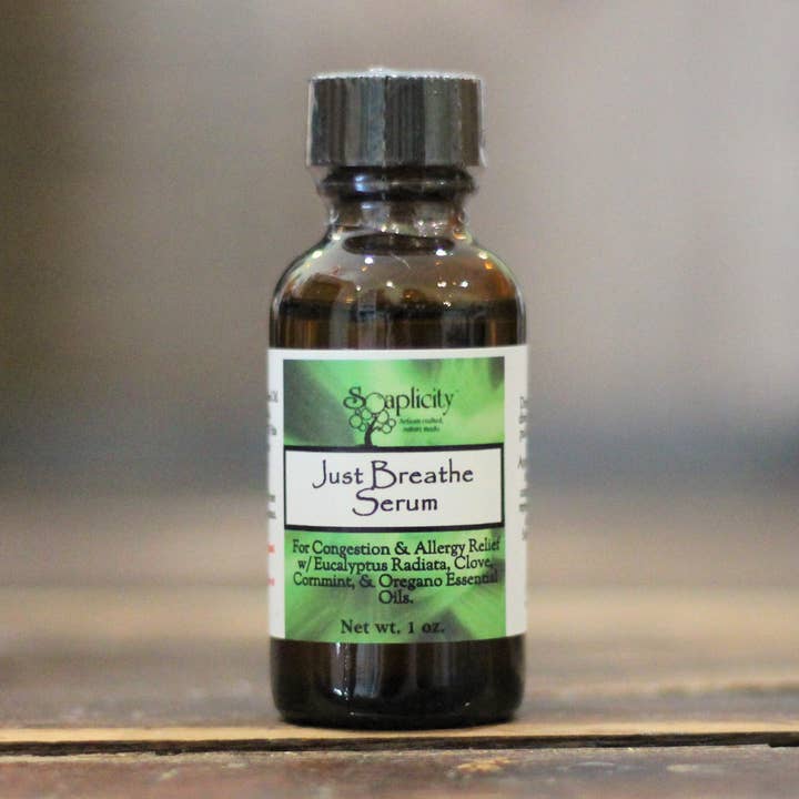 Just Breathe Serum for wholesale by Soaplicity
