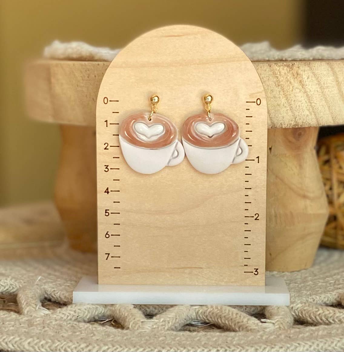 Clayhouse Colours - Wholesale Dangle Earrings - Coffee Lovers5