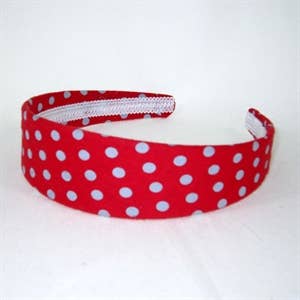 Colors on Campus Headband – Red / Grey for wholesale by Turnovers Inc