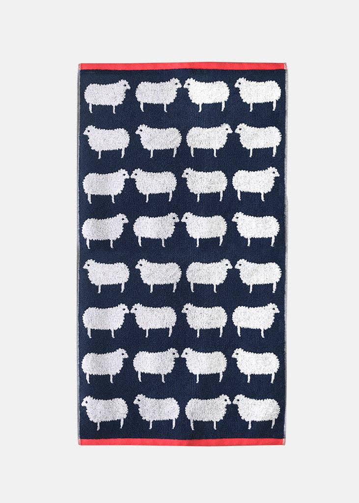 Anorak - Wholesale Bath Towel - Kissing Sheep Organic Cotton Towels4