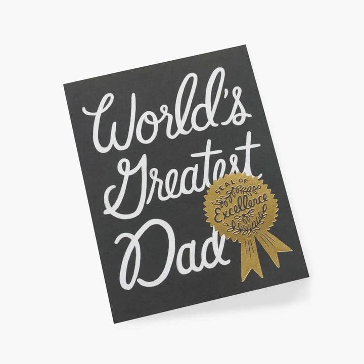 Rifle Paper Co. - Wholesale Father's Day Card - World's Greatest Dad Card1