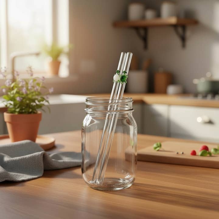 Glass Straw, Charm-Turtle for wholesale by Wholesale By Kendranique