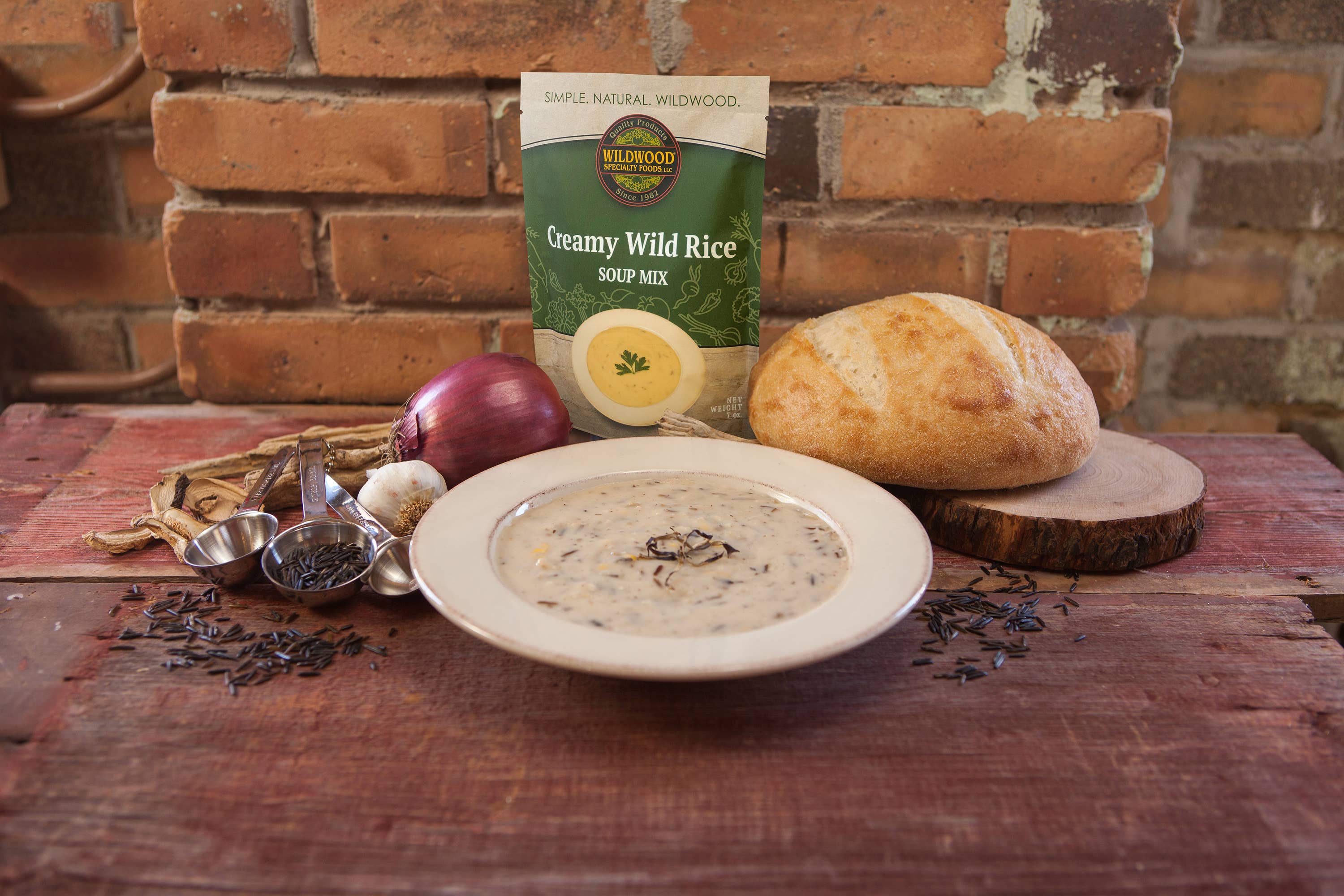 Wildwood Specialty Foods - Wholesale Soup - Creamy Wild Rice Soup Mix1