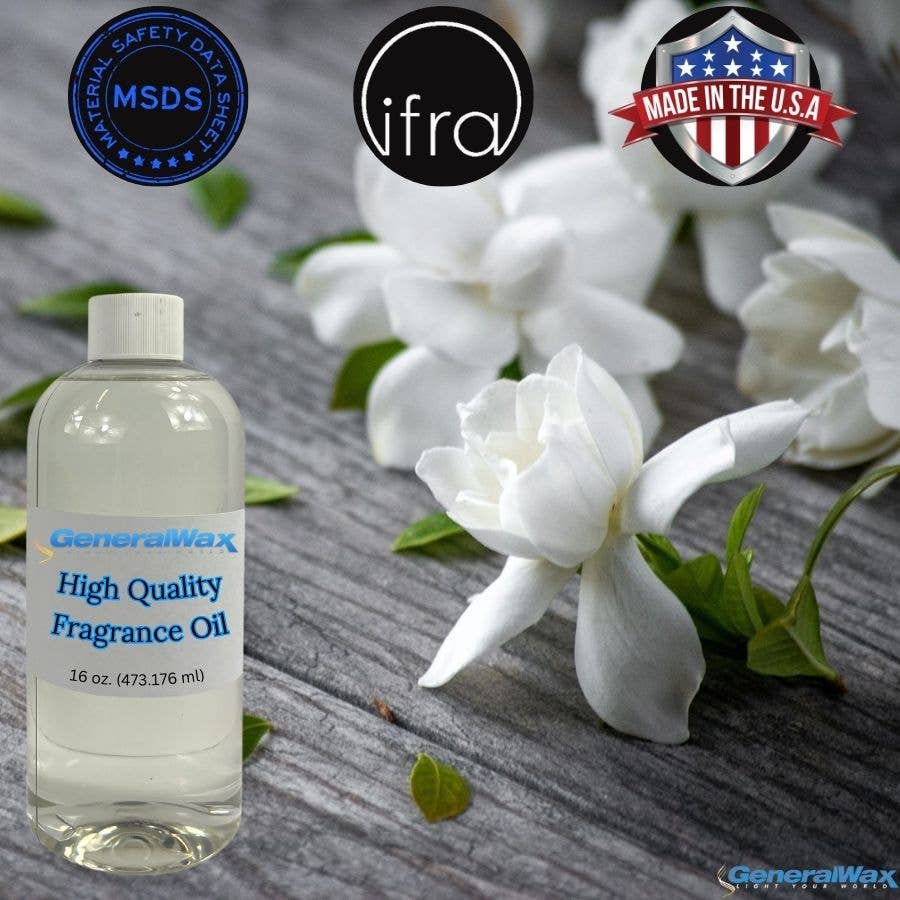 General Wax - Candle Making Supplies - Wholesale Fragrance Oil - 16oz. Gardenia - Candle Fragrance Oil0