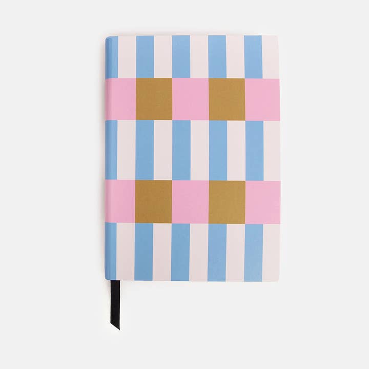 Stripe Casebound notesbog for engroshandel hos Caroline Gardner