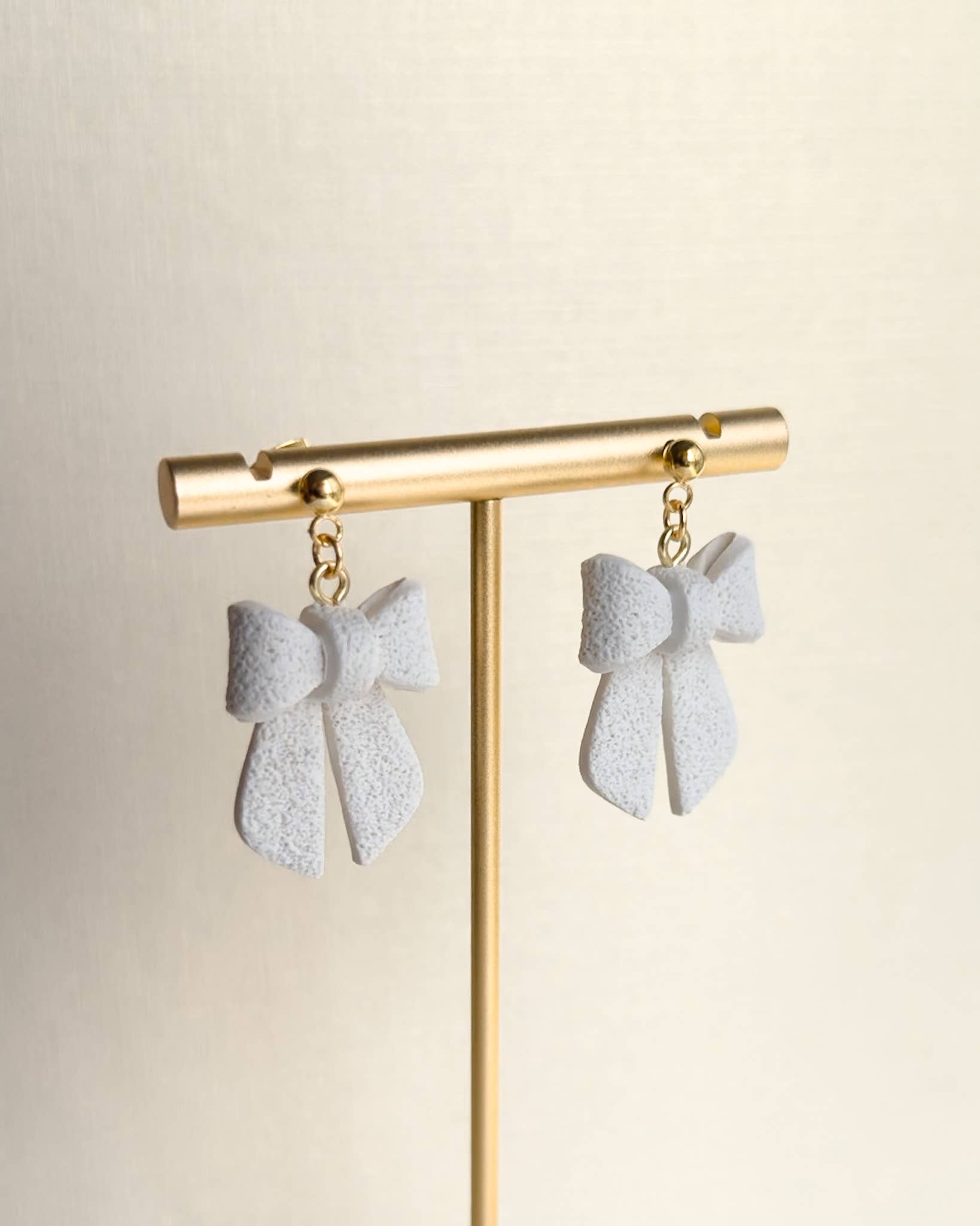 Clay & Fern Co. - Wholesale Dangle Earrings - Maeve Earrings | Polymer Clay Bow Earrings