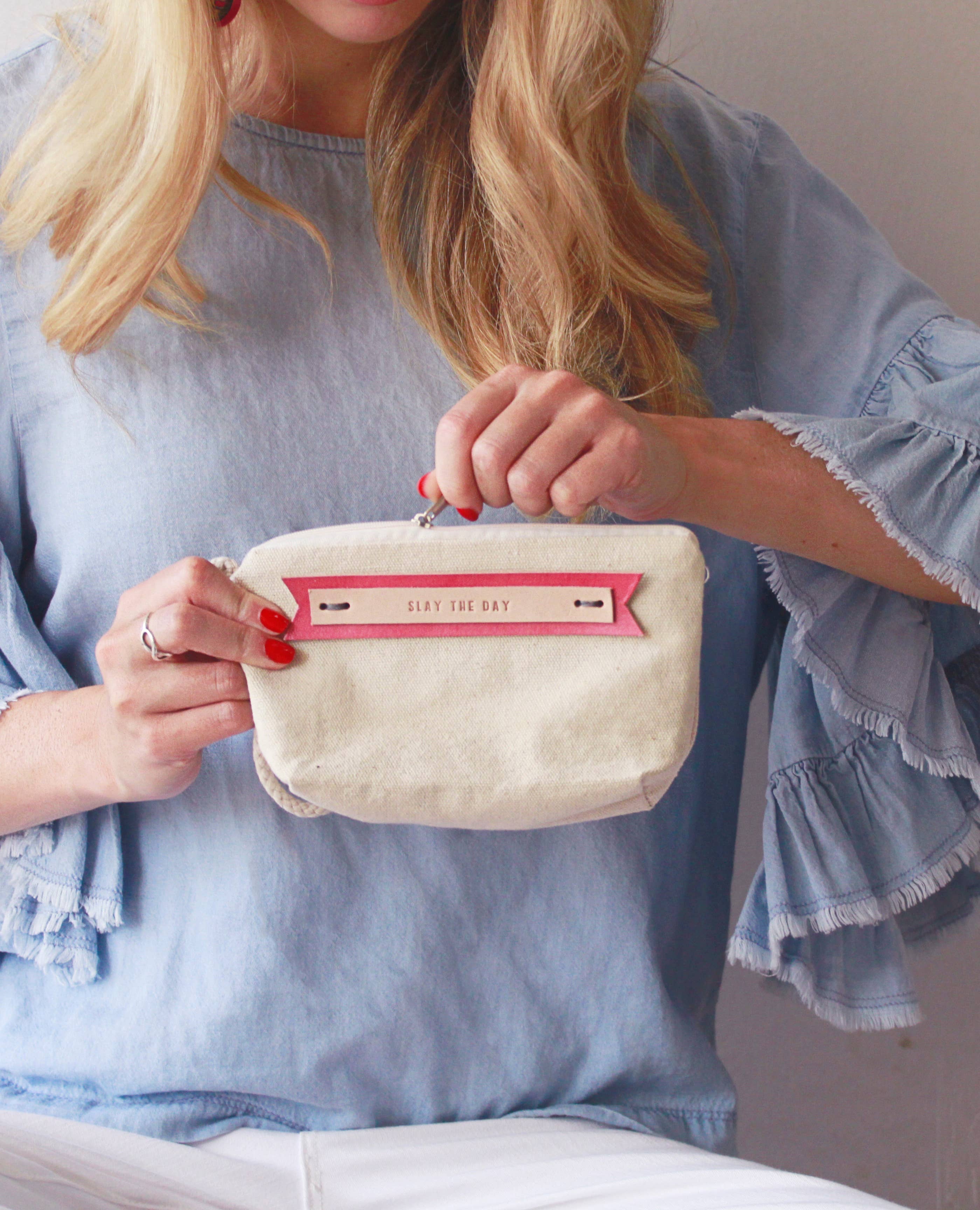 Three Tiny Words – wholesale Pouch – Women’s – CUSTOM Sweet Little Bag1