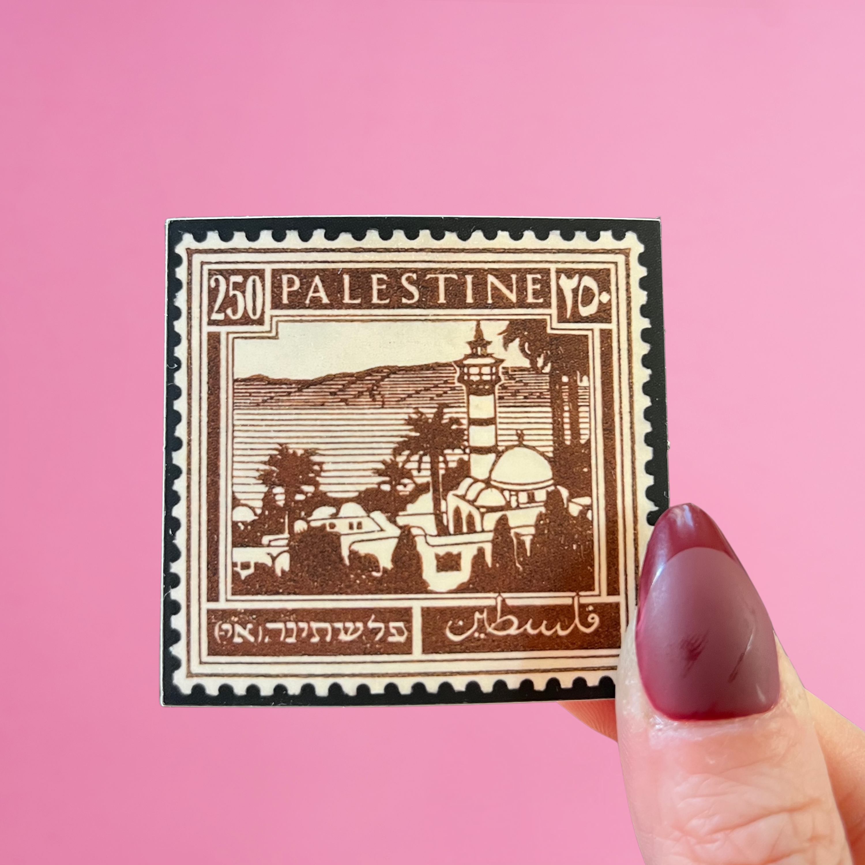 rahaal – Großhandel Aufkleber – See Genezareth, Palästina 19420