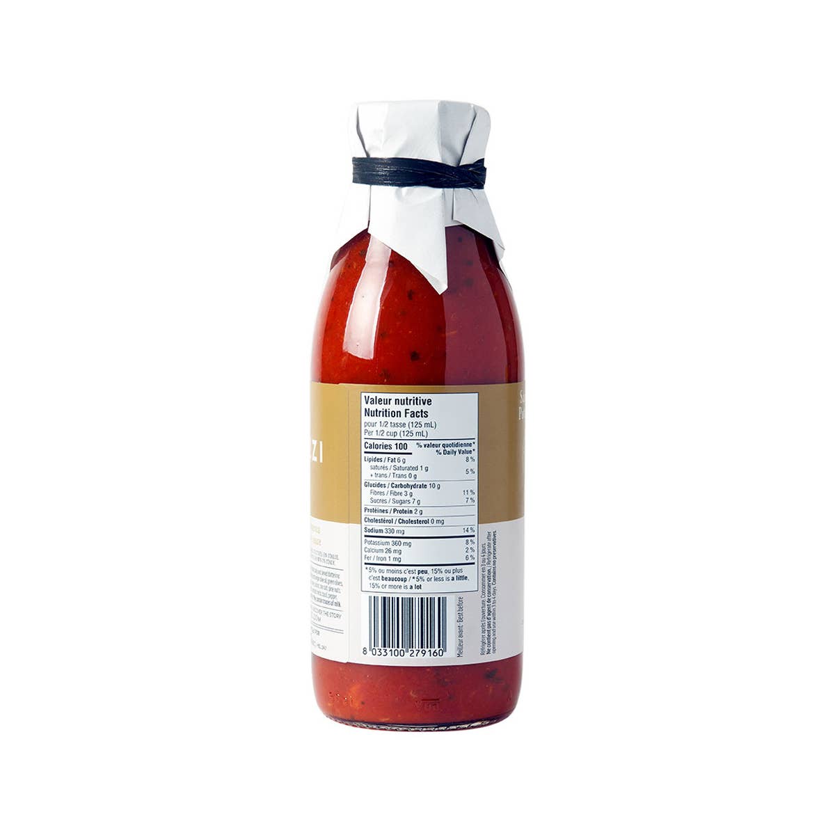 Favuzzi (Canada) - Wholesale Pasta Sauce - Puttanesca Sauce2