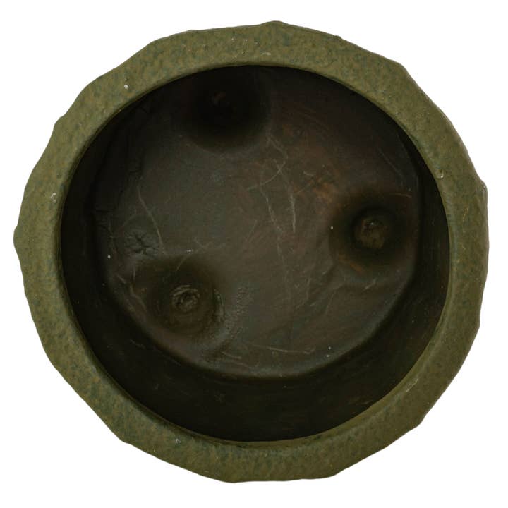 Foreside Home & Garden - Wholesale Plant Pot - SALE - Ramon Southwest Matte Green Ceramic Planter Pot2