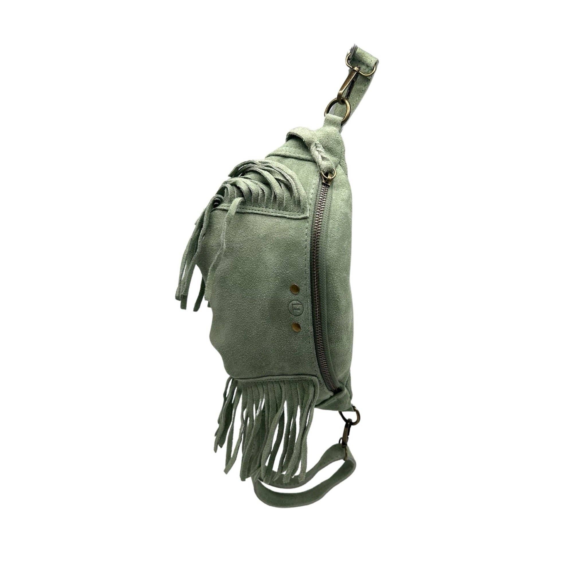 Louisa lee - Wholesale Belt Bag - Women's - ESPERANZA SUEDE LEATHER FANNY PACK26