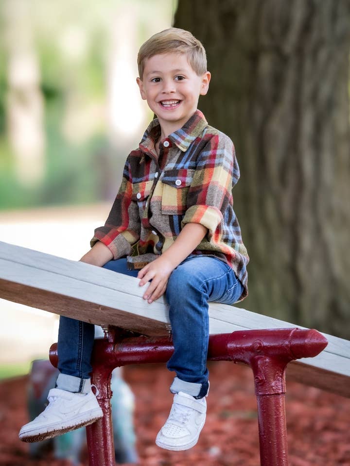 Loggers Flannel - Red for wholesale on Faire1