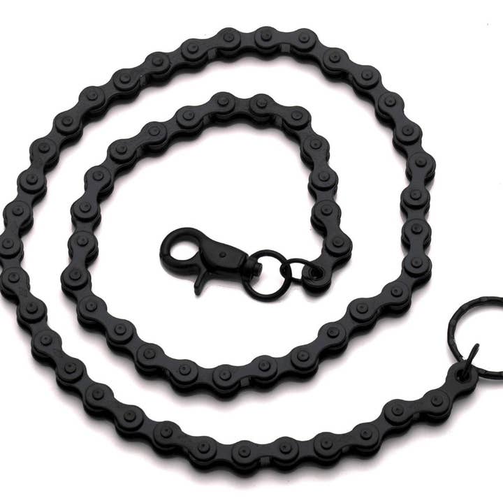 Funk Plus - Wholesale Keychain - Unisex - KCK-BLACK BIKE CHAIN KEY CHAIN