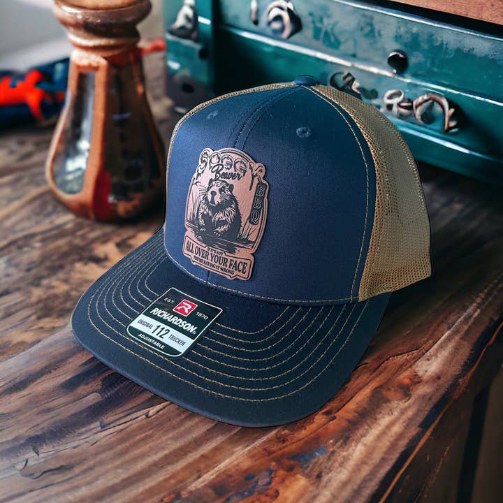 BUBBLEHEAD INK - Wholesale Trucker Hat - Unisex - Soggy Beaver BBQ Funny Richardson 112 Trucker Hat