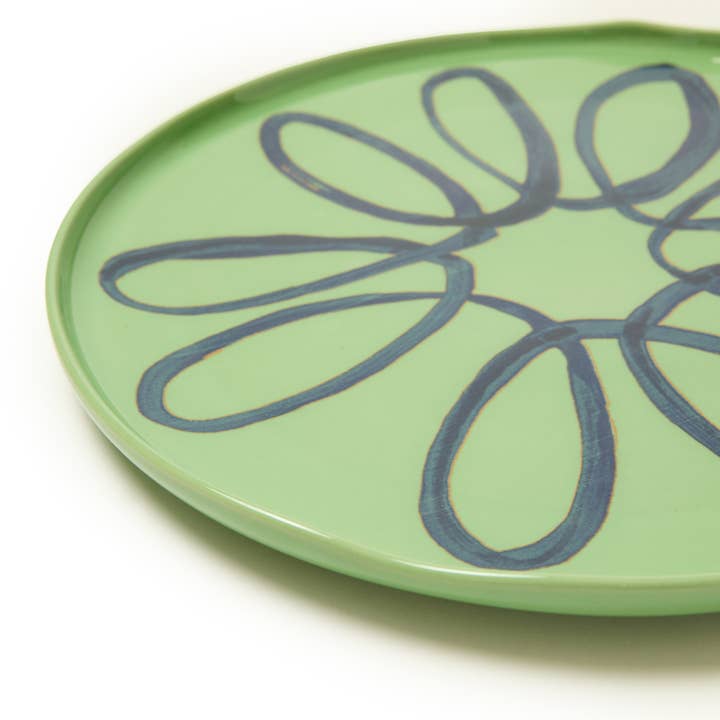 Couleur Nature - Wholesale Charger plate - Amalfi Service Charger Plate Green - 12.6" Diameter1