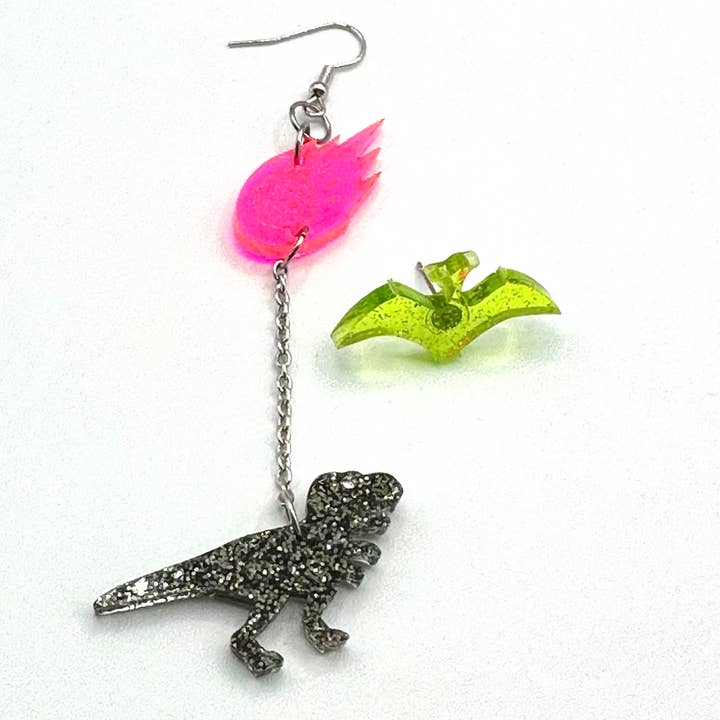 BOBBYK - Vente Parures de bijoux - Ensemble de boucles d'oreilles en terodactyle Comet Dangle