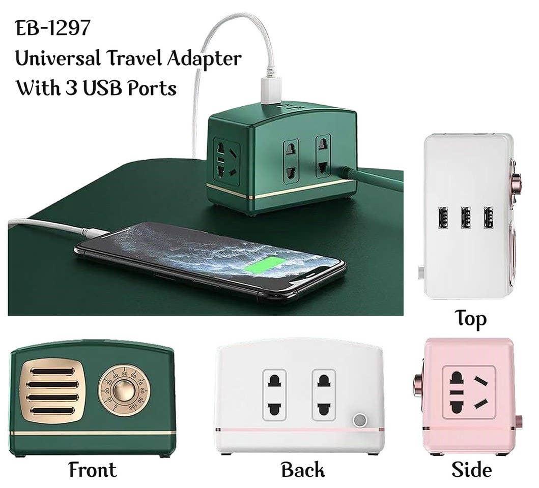 Tech Trendz - Wholesale Power Adapter - Universal Charging Adapter1