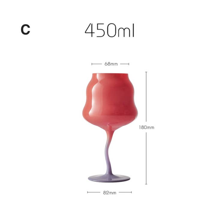 IVORE.GROUP - Wholesale Wine Glass - Retro Crystal Wine Glass