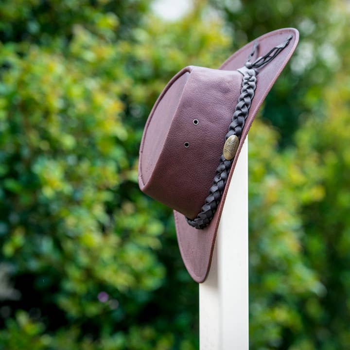Jacaru Australia - Venta al por mayor Sombrero cowboy - Unisex - Gorro de piel de canguro de primera calidad Jacaru 1001P