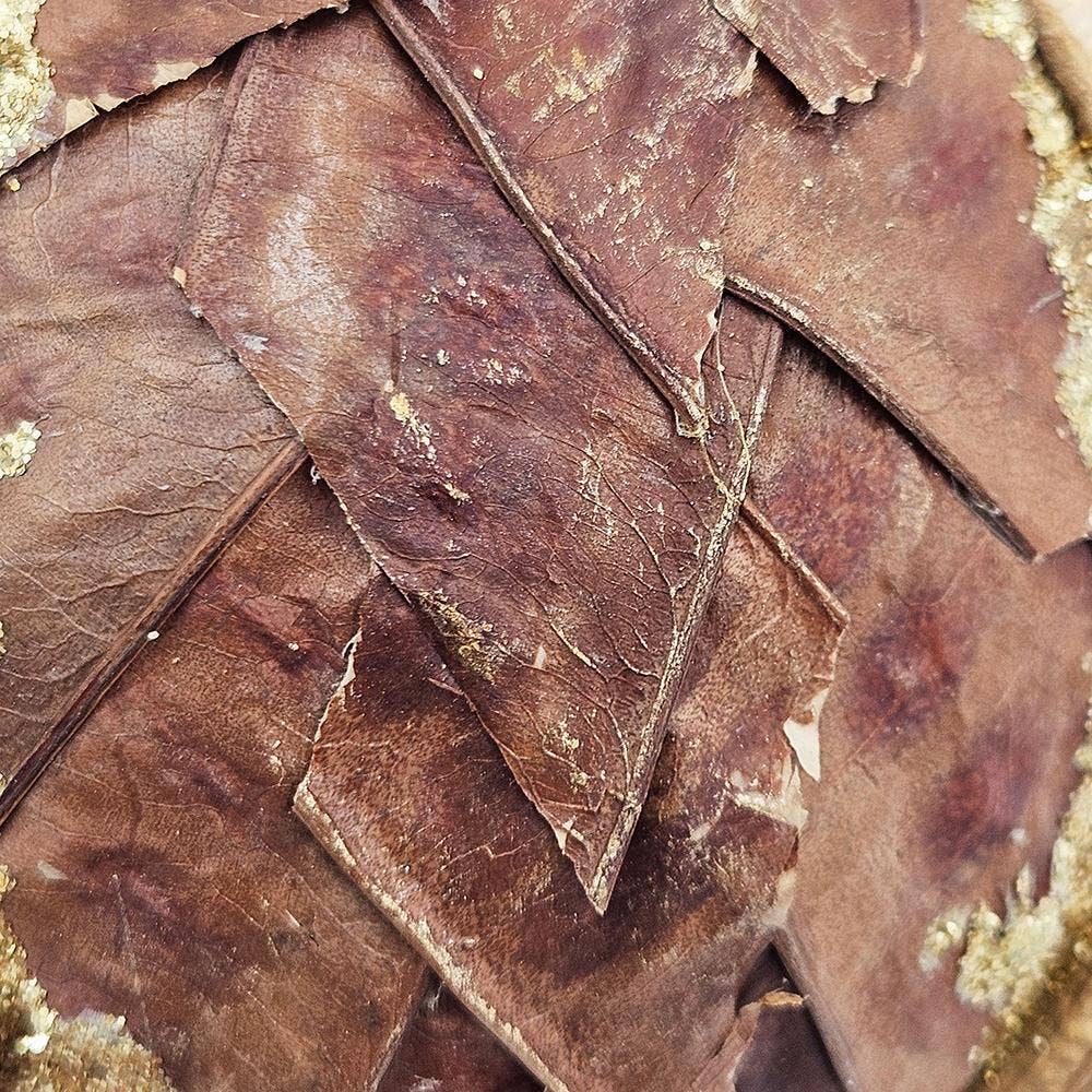 A&B Home Group Inc. – Engroshandel Pynt – D4,3" Bold - Brun/Guld1