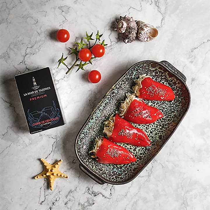 Made in Spain - Wholesale Tinned Fish - Premium Natural Spider Crab Meat, La Mar de Tazones