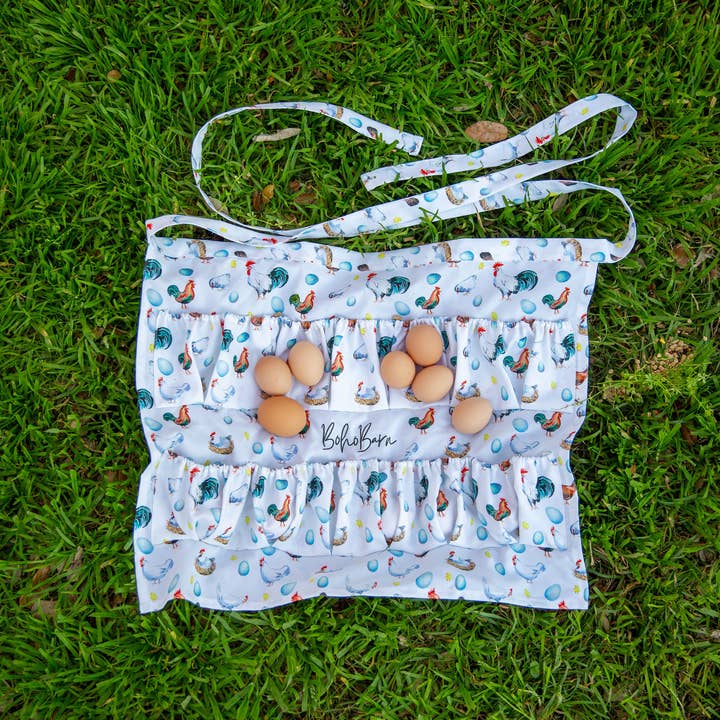 Apron for egg collecting, farm apron, and other Purchase Wholesale chicken overalls. Free Returns & Net 60 Terms on Faire trending on Faire.