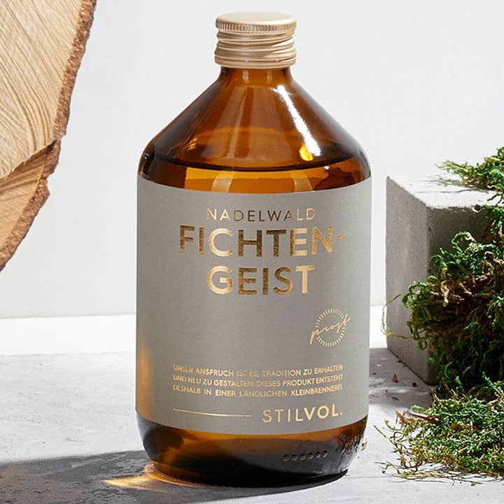 Nadelwald Fichtengeist 38% Vol. – 500ml für den Großhandel von STILVOL.