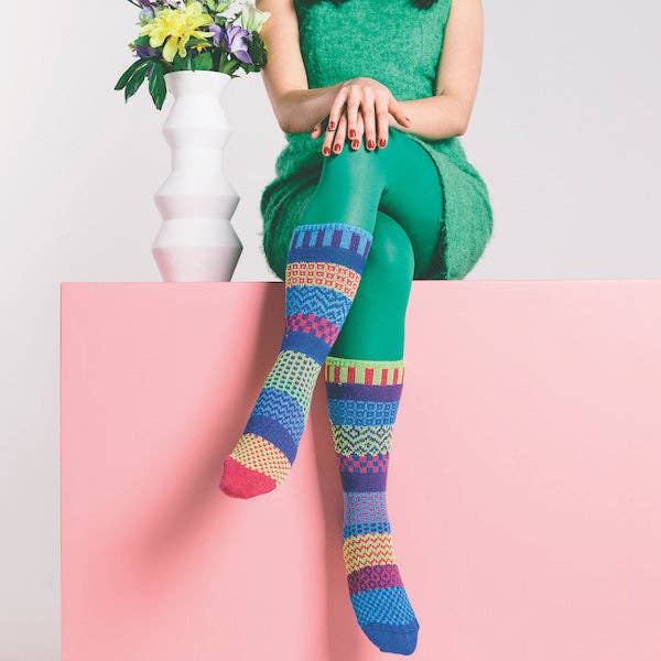 Solmate Socks - Wholesale Socks - Women's - Bluebell Socks | Recycled Cotton Eco-friendly2