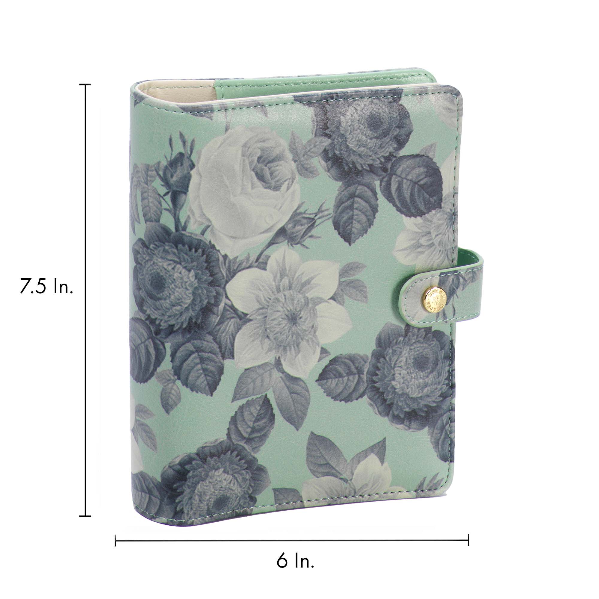 Minze Vintage Floral Persönlicher A la Carte Planer für den Großhandel auf Faire1