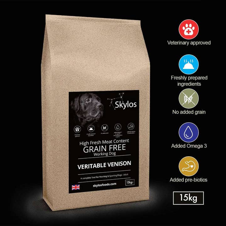 Skylos Foods – wholesale Pet food – Dog – Veritable Venison1