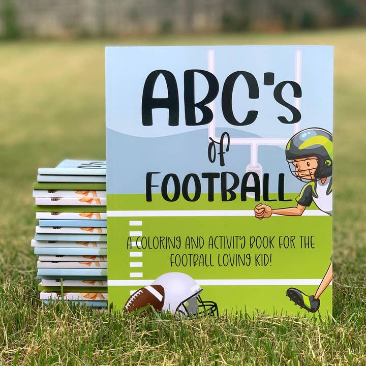 The Game Day Family - Vente Livre de coloriage – enfant et bébé - L'ABC du football : un livre de coloriage et d'activités pour les enfants qui aiment le football0