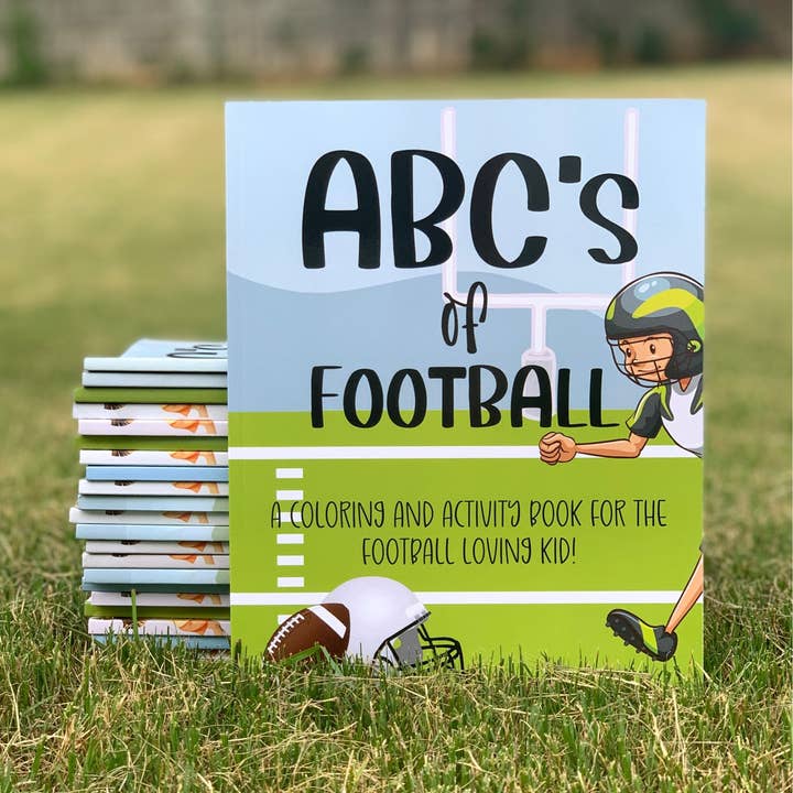 The Game Day Family - Wholesale Coloring Book - Kids & Baby - ABC's of Football: A Coloring and Activity Book for the Football-Loving Kid