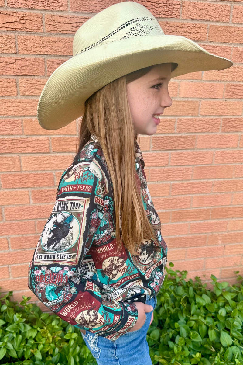 Sterling Kreek - Wholesale Overhemd met knopen - Kinderen - Vintage Rodeo Overhemd Kinderen4