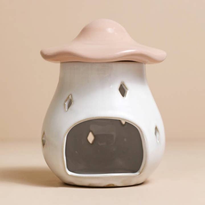 Pink Toadstool Wax Warmer - Not available to EU for wholesale by Lisa Angel