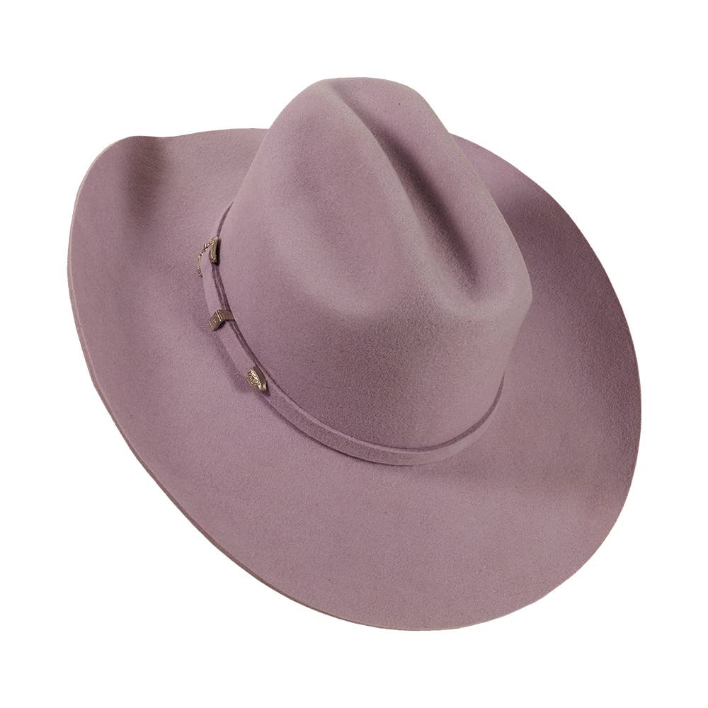 American Hat Makers - Wholesale Cowboyhoed - Uniseks - 100% wollen vilten western cowboyhoed - Style Cattleman35