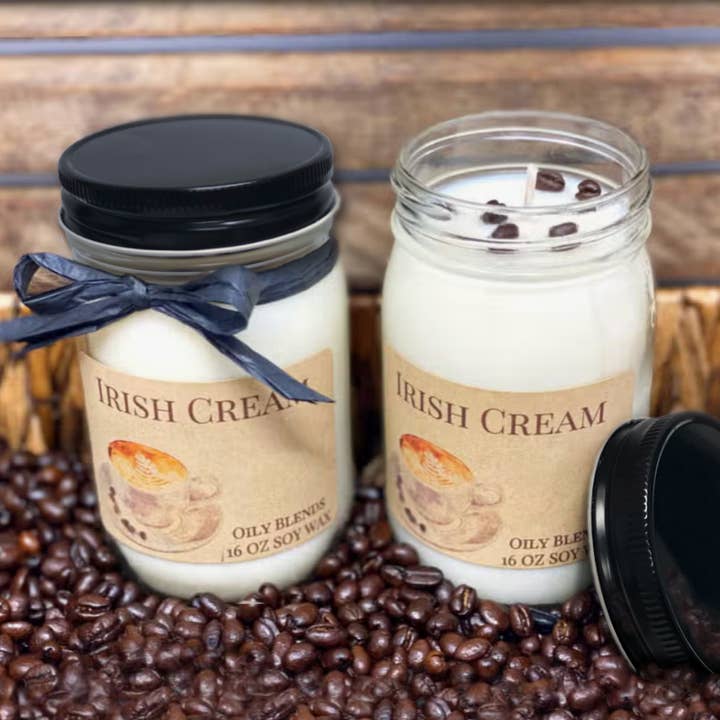 Barista Blends Coffee House Candles - 100 Hour Burn Time for wholesale by Oily Blends