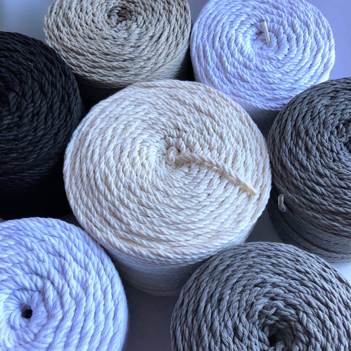 woolexperts - Wholesale Craft Supplies - 4 mm Macrame cord macrame rope macrame supplies Bohemian