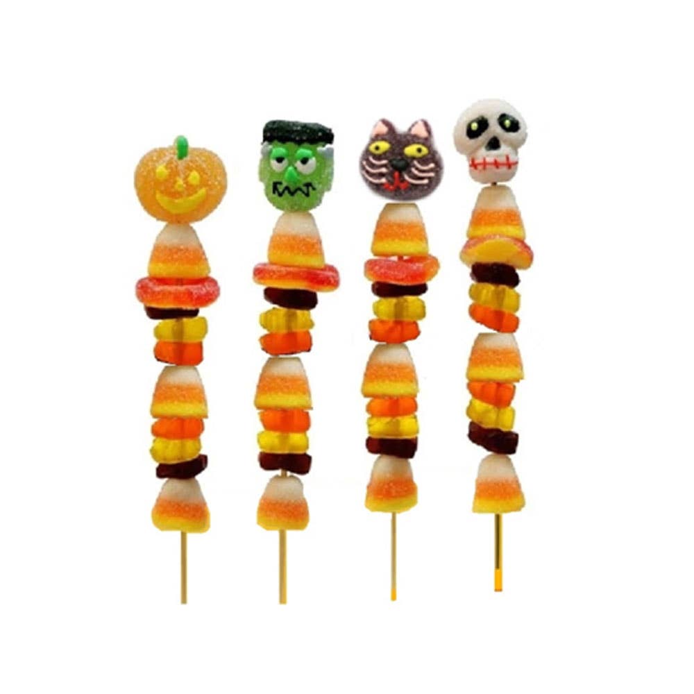 Gotta Get It Gifts - Wholesale Lollipop - Jumbo Jelly Halloween Kabob