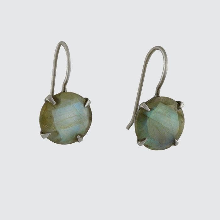 Classic Faceted Stone Drop Earrings for wholesale by Jane Diaz NY