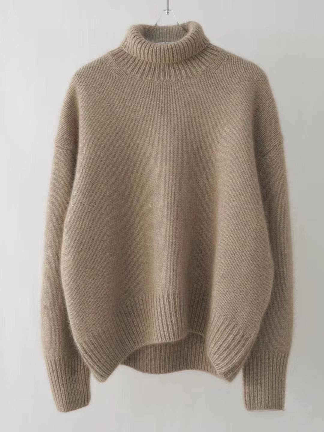 Marayn - Wholesale Knitted jumper – Women′s - Soft Knit Turtleneck Cozy Chic Korean Style (Copy)17