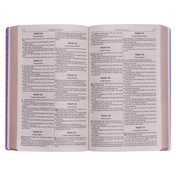 Christian Art Gifts - Wholesale Religion Book - KJV Bible Gift & Award Faux Leather, Purple2