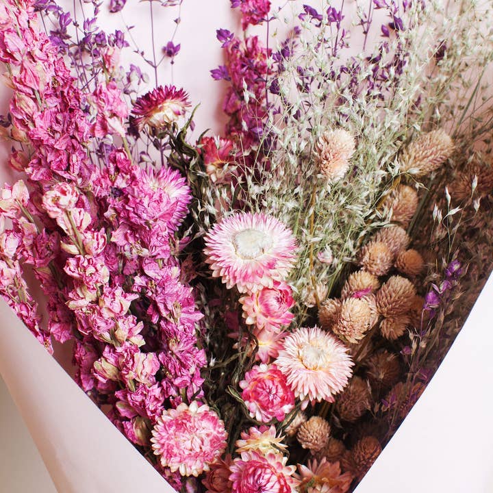 Idlewild Floral Co. - Wholesale Dried/Pressed Flowers - Spring Field Full Bouquet