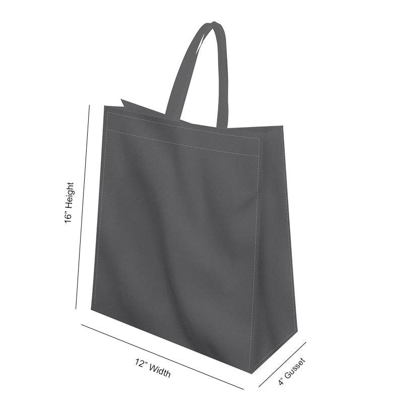 Non Woven Totes - Vente Tote bag – unisexe - Sac fourre-tout non tissé robuste réutilisable - 12x16x4 | Sacs fourre-tout électriques imprimés personnalisés7