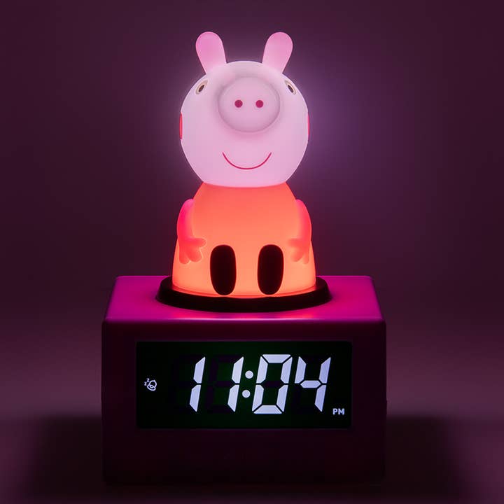 Paladone - Wholesale Alarm Clock - Peppa Pig Icon Alarm Clock
1