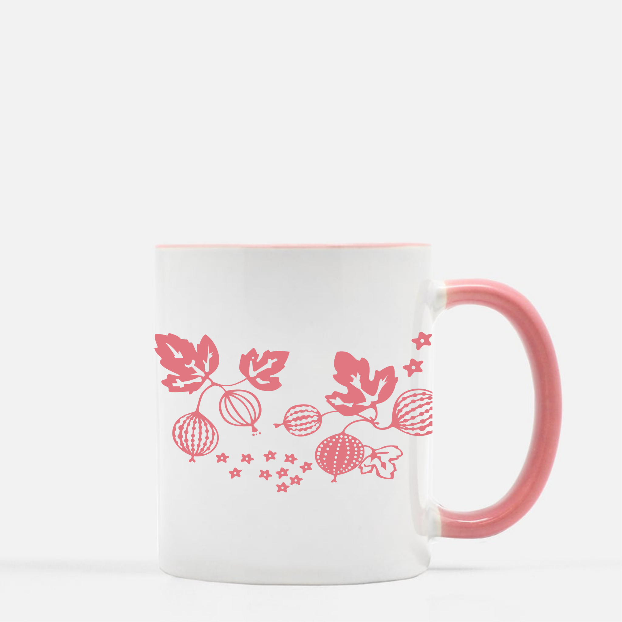 With Love Louise - Wholesale Coffee Mug - Pyrex Inspired Gooseberry Design Mug2