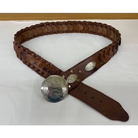 DAIRI - Wholesale Belt - Women's - BRADED LEATHER BELT1