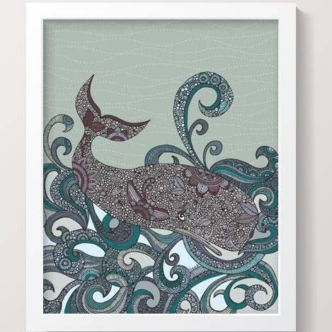 Moi bleu profond pour la vente par Valentina Harper